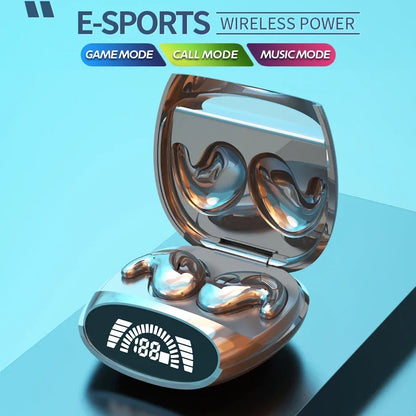 Invisible Sleep Wireless Earphone TWS Bluetooth 5.3 Headphones Hidden Earbuds