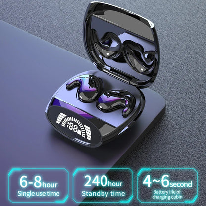 Invisible Sleep Wireless Earphone TWS Bluetooth 5.3 Headphones Hidden Earbuds